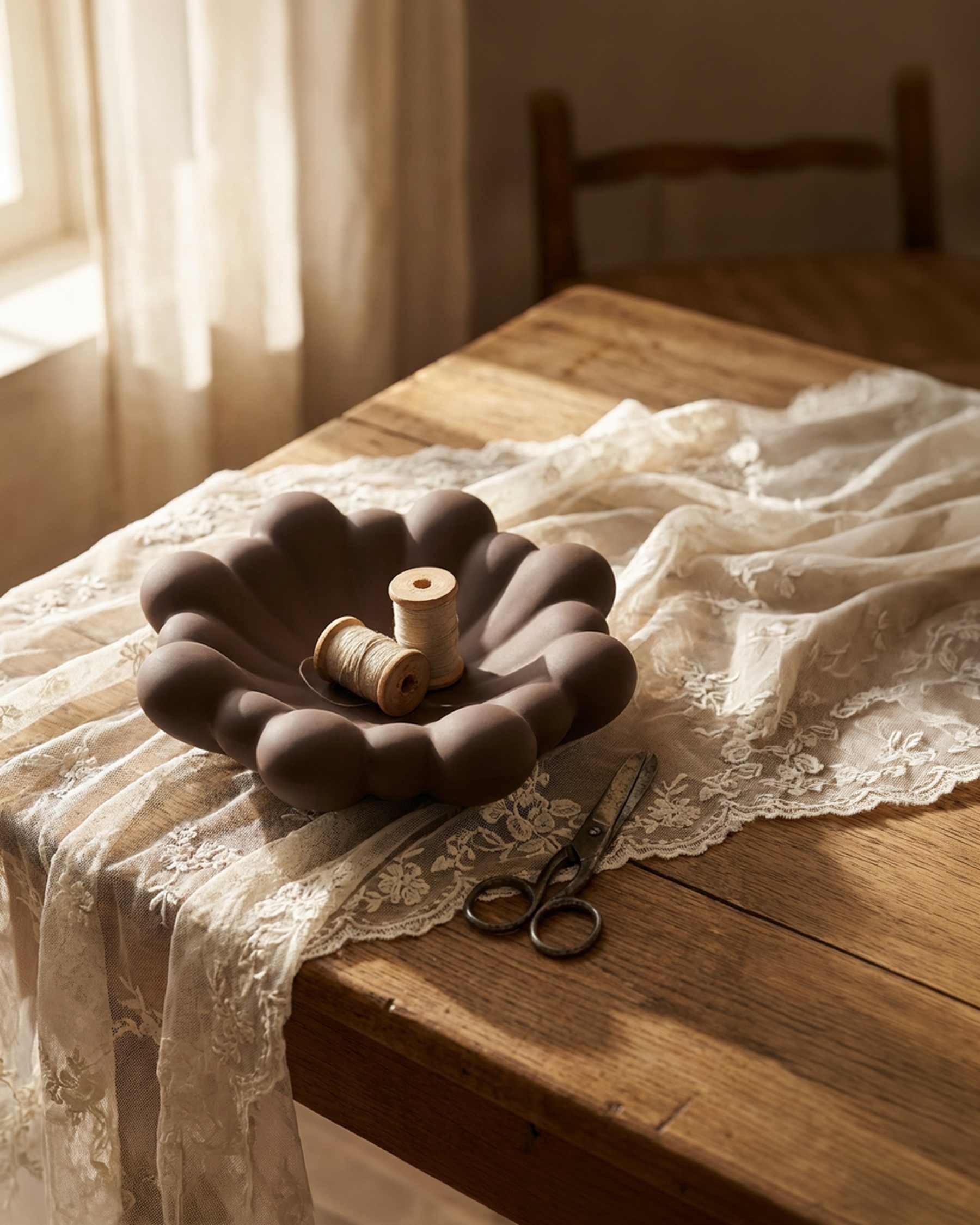 101CPH // Bloom tray medio chocolate brown - Image 2